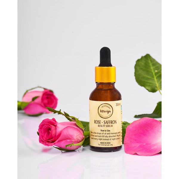 Natural Rose-Saffron Luxury Serum, 30ml
