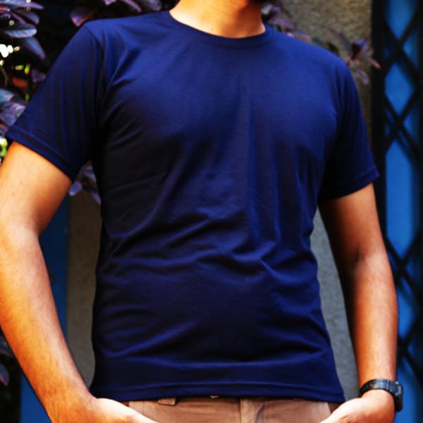 Unisex Round Neck T-shirt made with Recycled PET bottles (Size L, Set of 3)