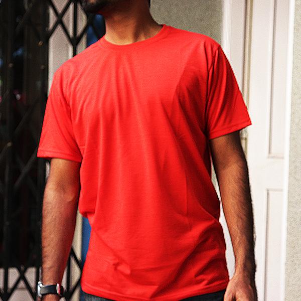 Unisex Round Neck T-shirt made with Recycled PET bottles (Size L, Set of 3)