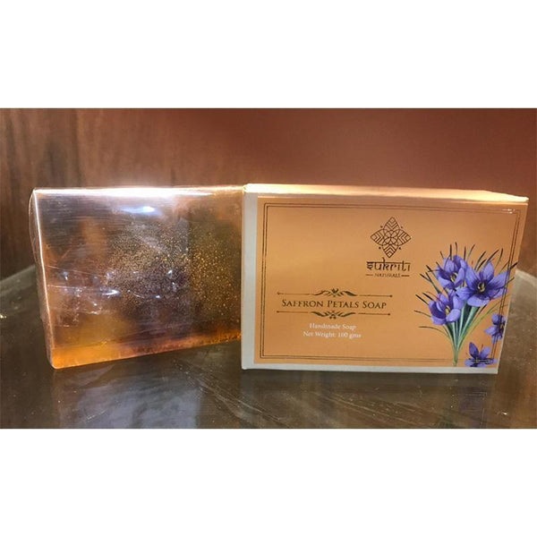 Saffron Petals Soap, 100gm