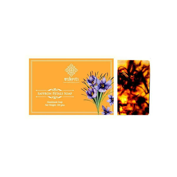 Saffron Petals Soap, 100gm