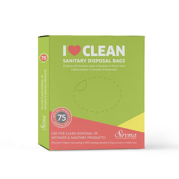 Biodegradable Sanitary and Diapers Disposal Bag - 75 Bags