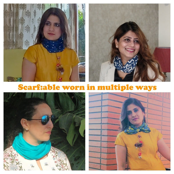 Scarf:able - Scarf cum Reusable Tote Bag
