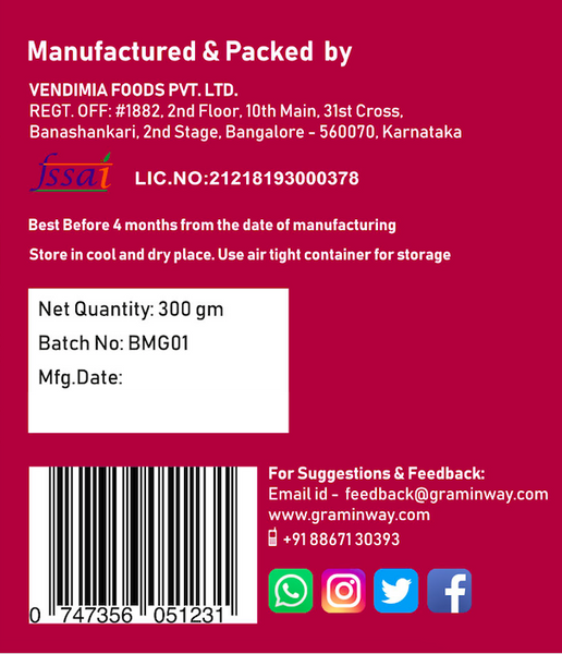 Berry & Millets Granola, 300gms