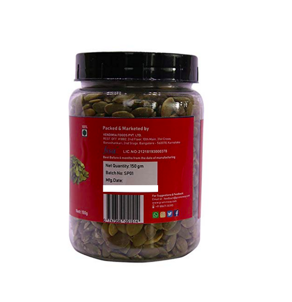 Salted Pumpkin Seeds, 150gms
