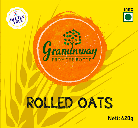 Gluten-Free Rolled Oats, 400gms