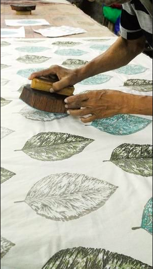 Rustic Hues Cushion Cover - 12 created by traditional artisan communities