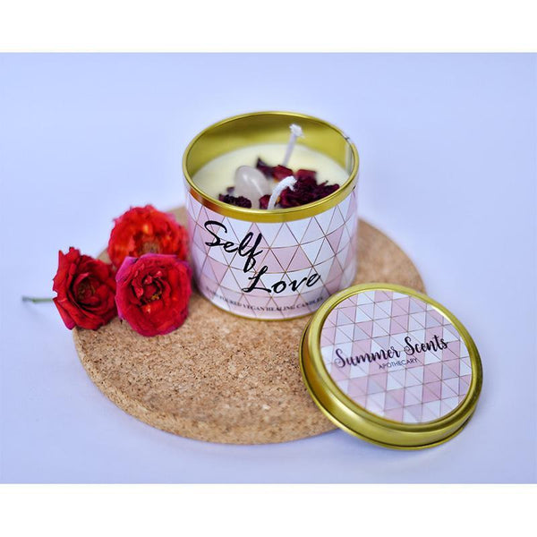 Natural Scented Hand-Poured Candle - Self Love