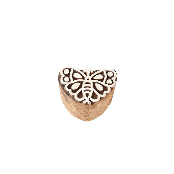 Mughal Pattern Hand Carved Wooden Printing Stamp Blocks Created by Traditional Artisans - CEN-WB-009(Set of 8)