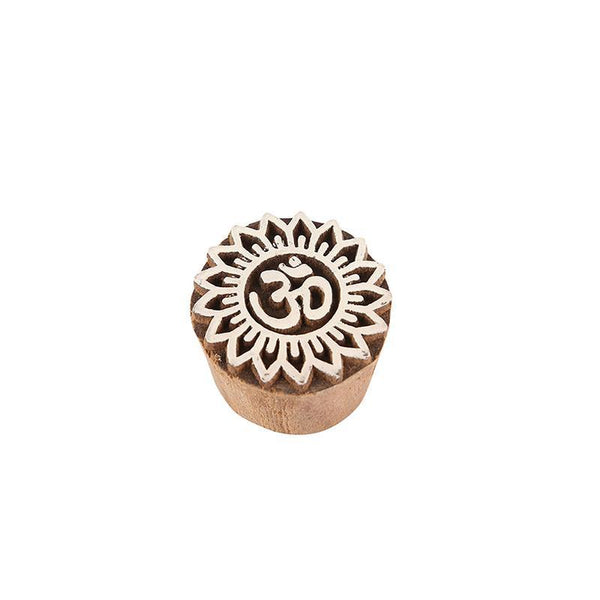 Mughal Pattern Hand Carved Wooden Printing Stamp Blocks Created by Traditional Artisans - CEN-WB-010 (Set of 8)