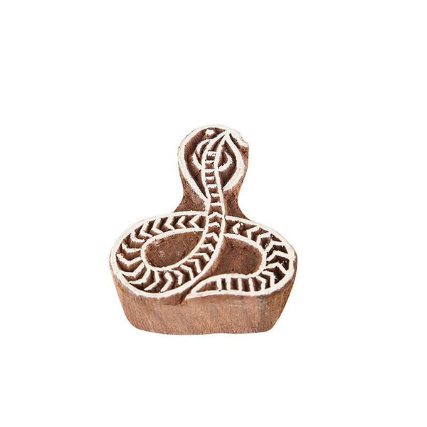 Mughal Pattern Hand Carved Wooden Printing Stamp Blocks Created by Traditional Artisans - CEN-WB-016(Set of 8)