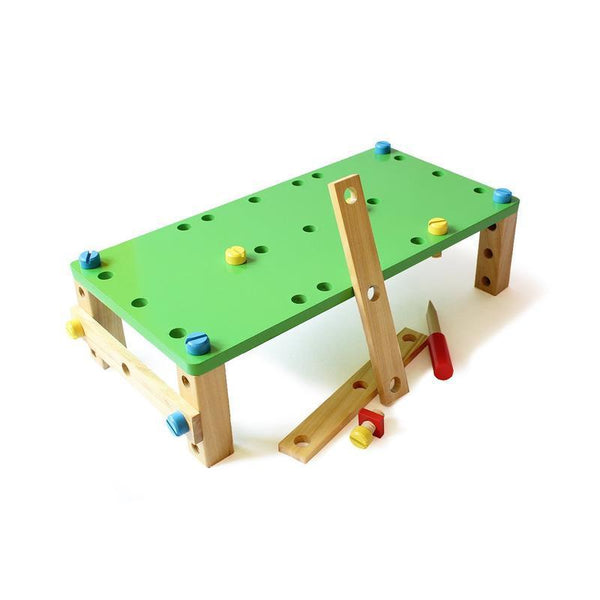 Wooden DIY Maker Set with  Building & Constructive Play Toys - 100% Safe, Natural & Eco-Friendly