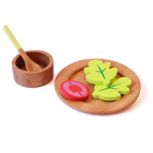 Lil Chef's Wooden Toy Cooking Set - 100% Safe, Natural & Eco-Friendly