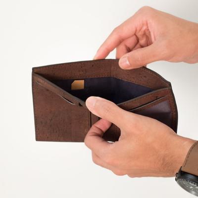Cruelty-free Cork Fabric Wallet (Orion)