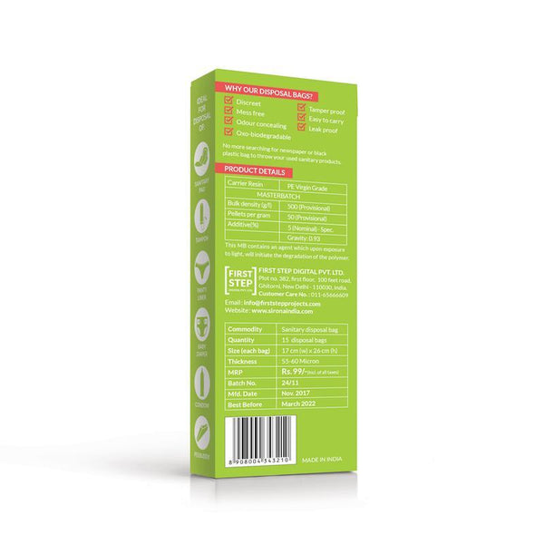 Sirona Biodegradable Sanitary & Diapers Disposal Bag