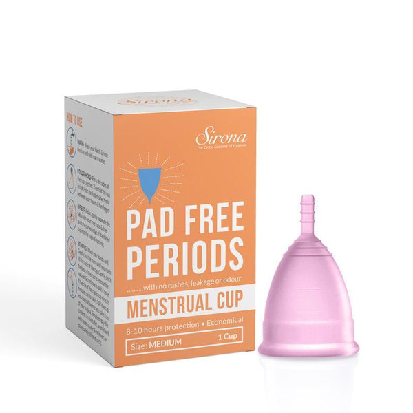 Reusable Menstrual Cup made of Medical Grade Silicone - Medium