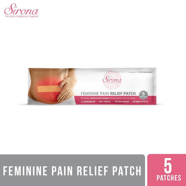 Natural Herbal Feminine Pain Relief Patches - 5 Patches