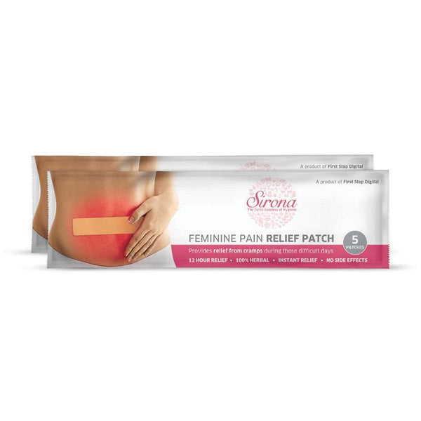 Natural Herbal Feminine Pain Relief Patches - 5 Patches