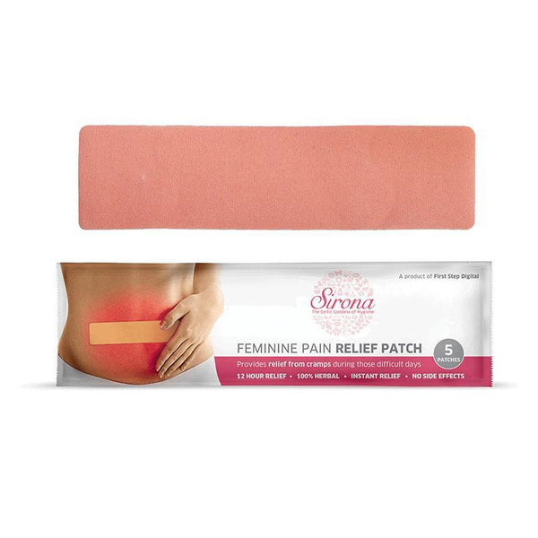 Natural Herbal Feminine Pain Relief Patches - 5 Patches