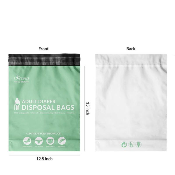 Sirona Premium Adult Diaper Disposal Bags