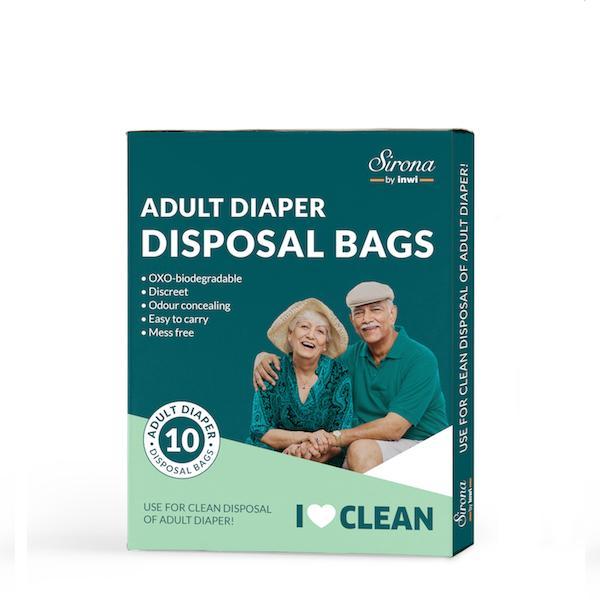 Sirona Premium Adult Diaper Disposal Bags