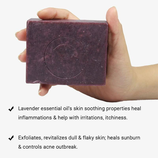 Soulflower Handmade Soap, Lavender, 150g