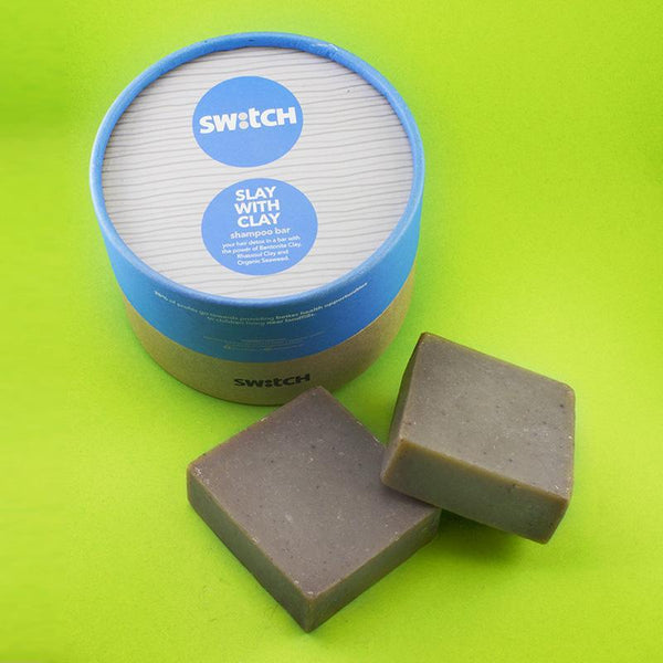 Slay with Clay - Natural and Vegan Shampoo Bar ( pack of 2)