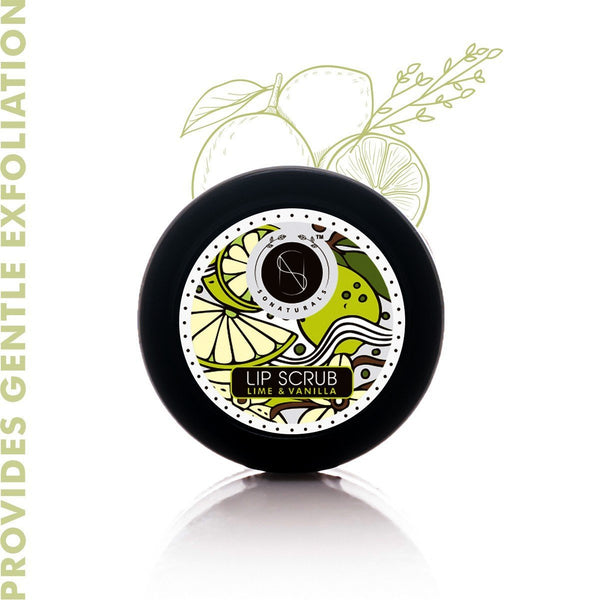 Natural Lip Scrub - Vanilla Lime