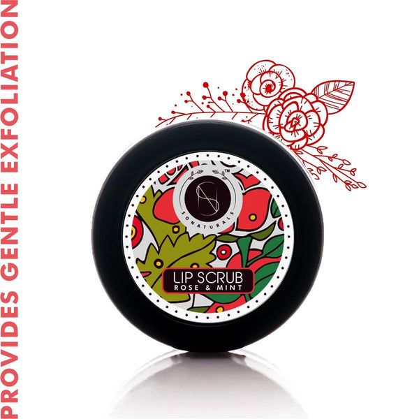 Natural Lip Scrub - Rose Mint