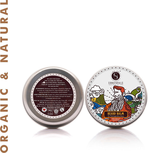 Natural Beard Balm For Men