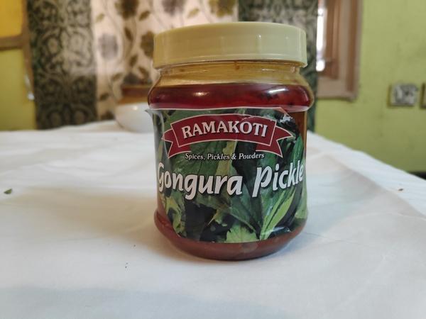 Sorrel - Gongura Pickle with Ground nut Oil, 1 Kg