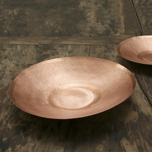 Copper Spartan Platter Handcrafted by Traditional Artisans
