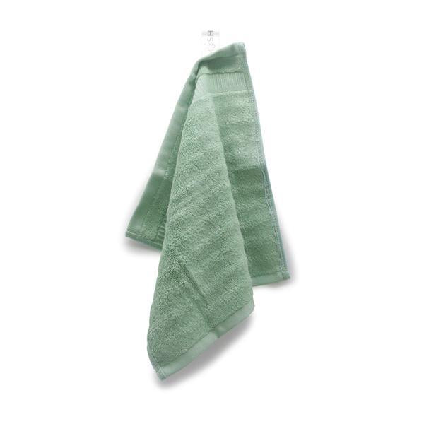 Ultra Soft, Absorbent, Anti-Microbial Bamboo Face/Sports Towel, Pack of 3 - Cream, Pink, Olive Green