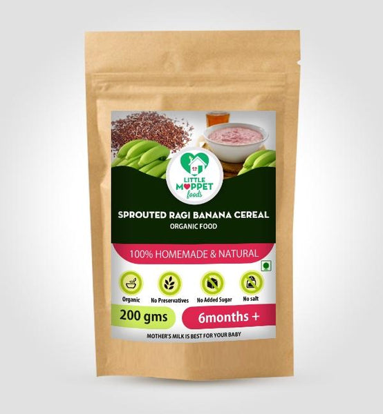 Sprouted Ragi Banana Cereal, 200g