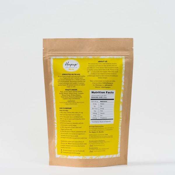 Natural Sprouted Nutri Mix, 250gm