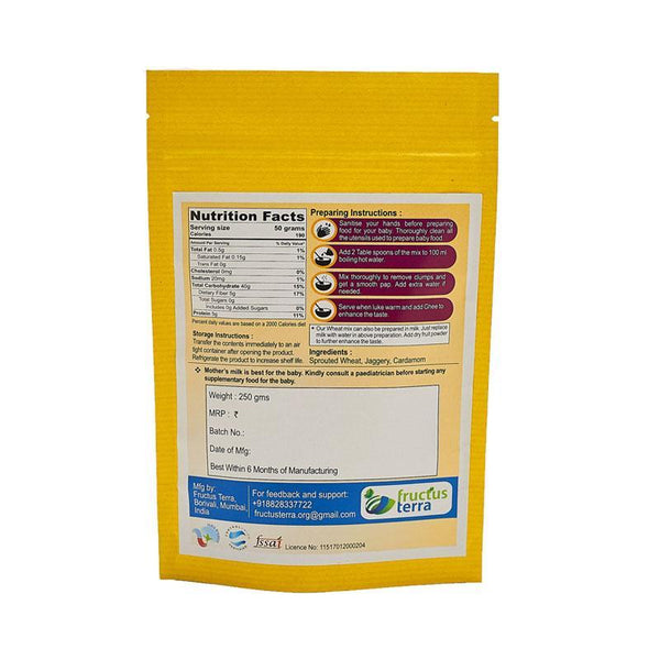 Sprouted Wheat Mix - Organic Baby Food