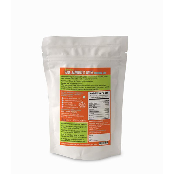 Combo of Stage 2 Baby Foods - 3 Trial Packs of Fresh Porridge Mixes - 50g each