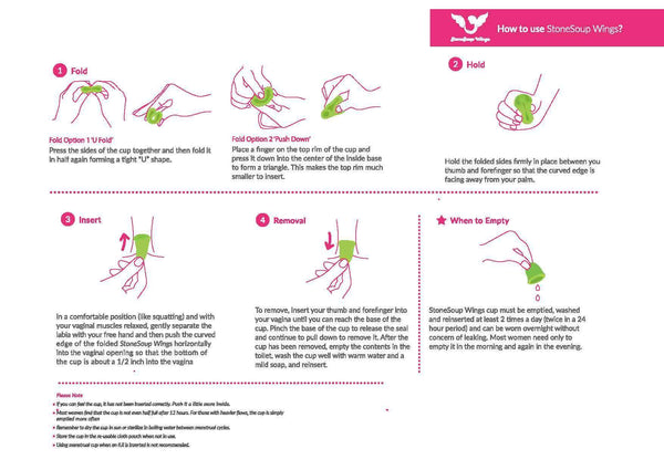 Stonesoup Pratham Menstrual Cup with Stem for Moderate to High Activity Levels