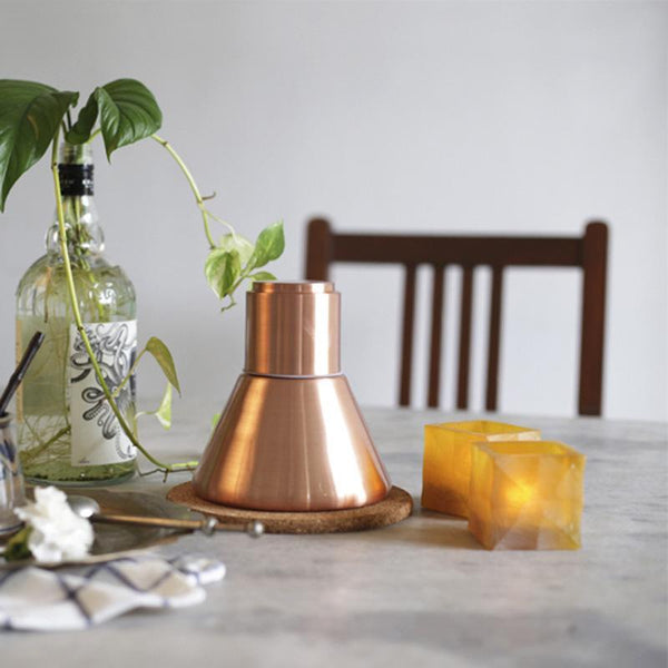 Stout Copper Carafe Handcrafted by Traditional Artisans