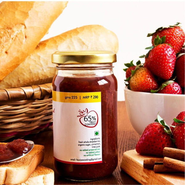 Natural, Handmade Strawberry Spread, 225g
