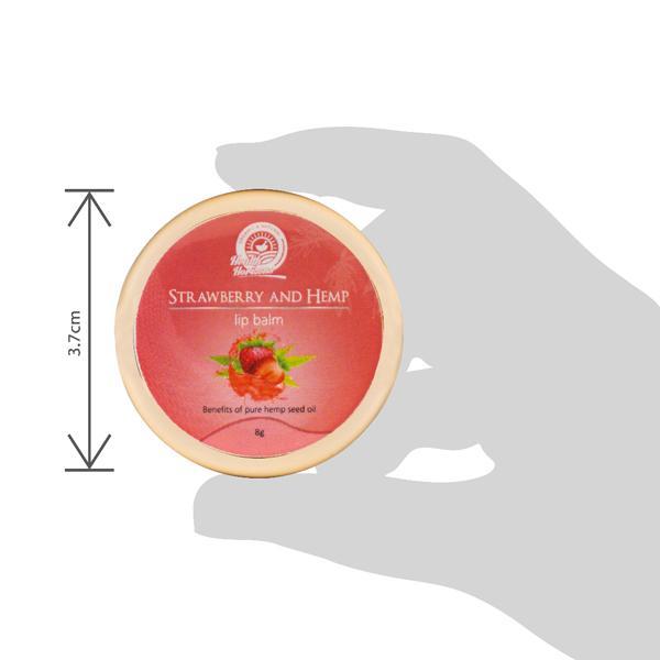 Strawberry and Hemp Lip Balm, 8g