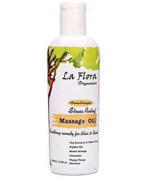 Stress Relief Aroma Therapy Body Massage Oil, 100ml