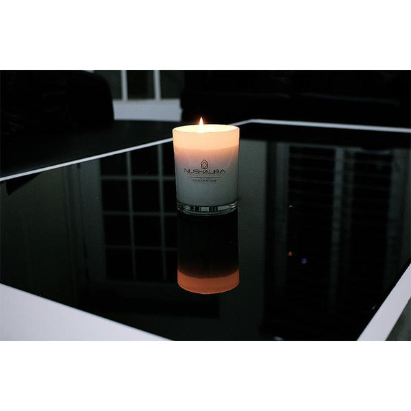 Summer Zen Beeswax Candle