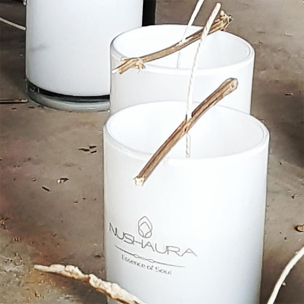 Summer Zen Beeswax Candle