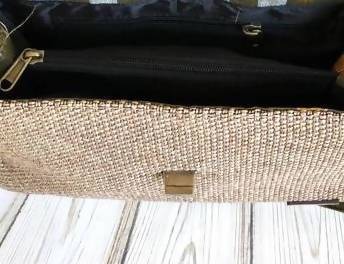 Sun Motif Khana Jute Bag