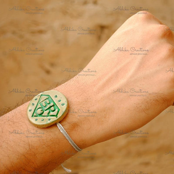 Plantable Clay and Seed Rakhi - Super Bro