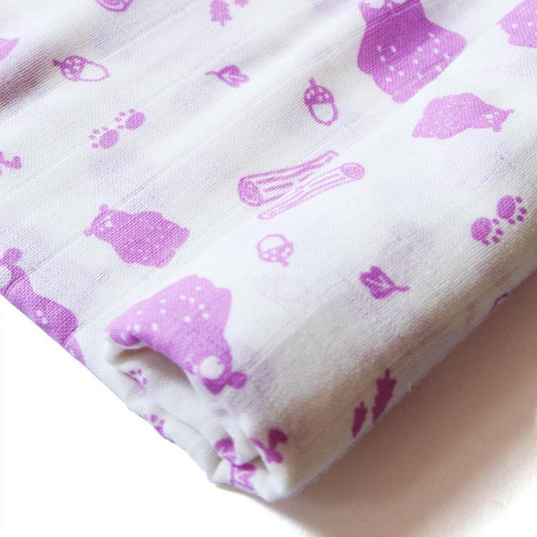 Organic Muslin Swaddle (Bear)