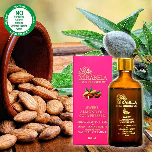 Cold-Pressed Sweet Almond Oil , 100ml
