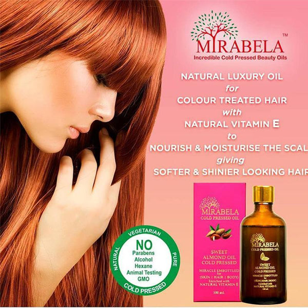 Cold-Pressed Sweet Almond Oil , 100ml