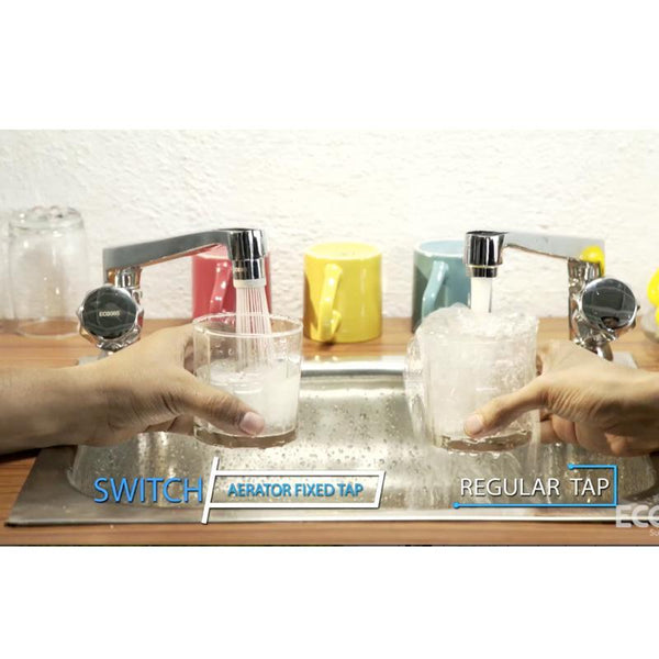 Water Saving Switch Aerator For Taps (ABS Body)